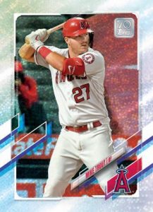 Base Foilboard Mike Trout MOCK UP