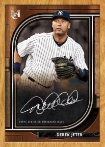 Museum Framed Auto Wood Derek Jeter MOCK UP Museum Framed Auto Wood Derek Jeter MOCK UP