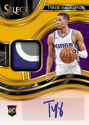 Rookie Jersey Auto Gold Tyrese Haliburton MOCK UP Rookie Jersey Auto Gold Tyrese Haliburton MOCK UP