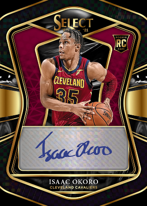 Rookie Signatures Black Isaac Okoro MOCK UP Rookie Signatures Black Isaac Okoro MOCK UP