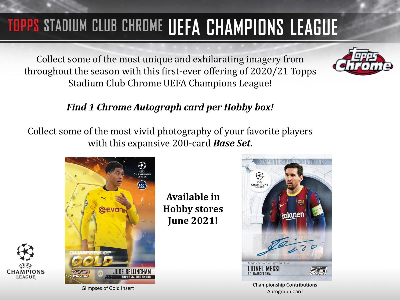2020-21 Topps Stadium Club Chrome UEFA