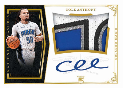 Crossover 2010 Rookie Patch Auto Cole Anthony MOCK UP Crossover 2010 Rookie Patch Auto Cole Anthony MOCK UP
