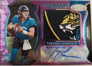 Freshman Fabric Mirror Signatures Purple Trevor Lawrence Freshman Fabric Mirror Signatures Purple Trevor Lawrence