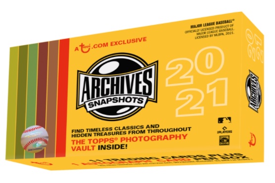 2021 Topps Archives Snapshots Baseball