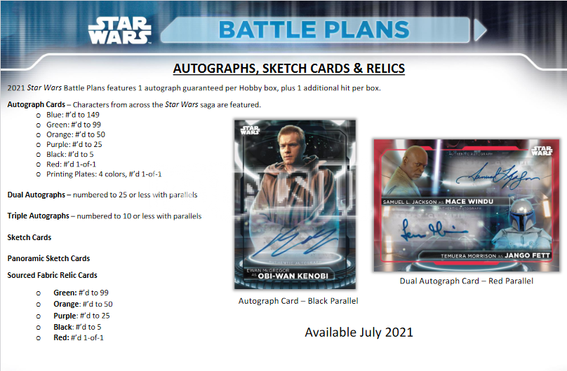 2021 Topps Star Wars Battle Plans