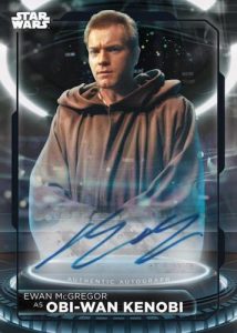 Autographs Ewan McGregor as Obi Wan Kenobi MOCK UP Autographs Ewan McGregor as Obi Wan Kenobi MOCK UP