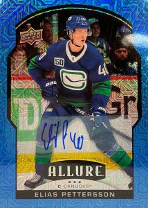 Base Blue Line Auto Elias Pettersson