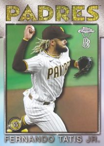 1986 Topps Baseball Fernando Tatis MOCK UP