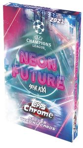 2020-21 Topps Chrome Steve Aoki Neon Future UEFA Champions League