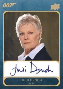 Auto Judi Dench as M MOCK UP