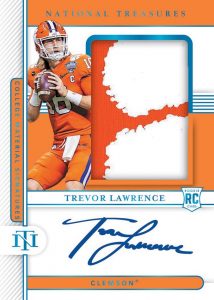 College Materials Signatures Platinum Trevor Lawrence MOCK UP
