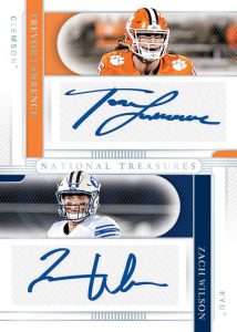 Dual Signatures Trevor Lawrence, Zach Wilson MOCK UP