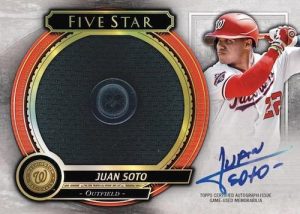 Five Star Auto Jumbo Prime Relic Button Juan Soto MOCK UP