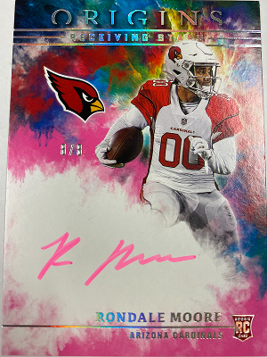 Receiving Stars Signatures Pink Rondale Moore