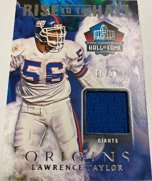 Rise to the Hall Relics Lawrence Taylor