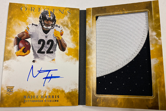 Rookie Booklet Patch Auto Najee Harris