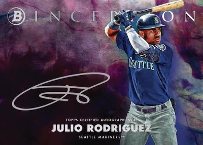 Silver Signings Auto Julio Rodriguez MOCK UP