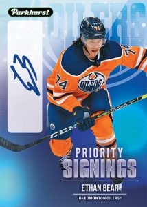 2021-22 Parkhurst Priority Signings Ethan Bear MOCK UP 2021-22 Parkhurst Priority Signings Ethan Bear MOCK UP