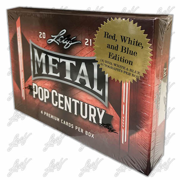 2021 Leaf Metal Pop Century RWB Blue Edition