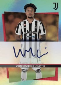 Auto Foil Weston McKennie MOCK UP Auto Foil Weston McKennie MOCK UP