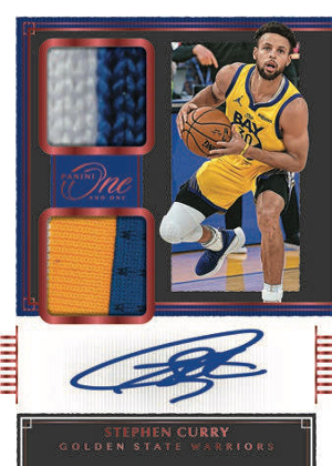 Dual Jersey Auto Stephen Curry MOCK UP
