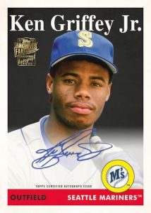 Fan Favorites Premium Auto Ken Griffey Jr MOCK UP Fan Favorites Premium Auto Ken Griffey Jr MOCK UP