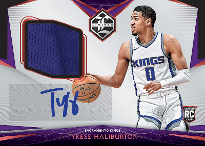 Limited Rookie Jersey Auto Tyrese Haliburton MOCK UP