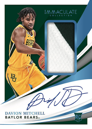 Rookie Patch Auto Davion Mitchell MOCK UP Rookie Patch Auto Davion Mitchell MOCK UP