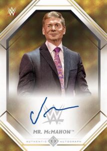 Transcendent Collection Auto SuperFractor Mr. McMahon MOCK UP Transcendent Collection Auto Superfractor Mr. McMahon MOCK UP