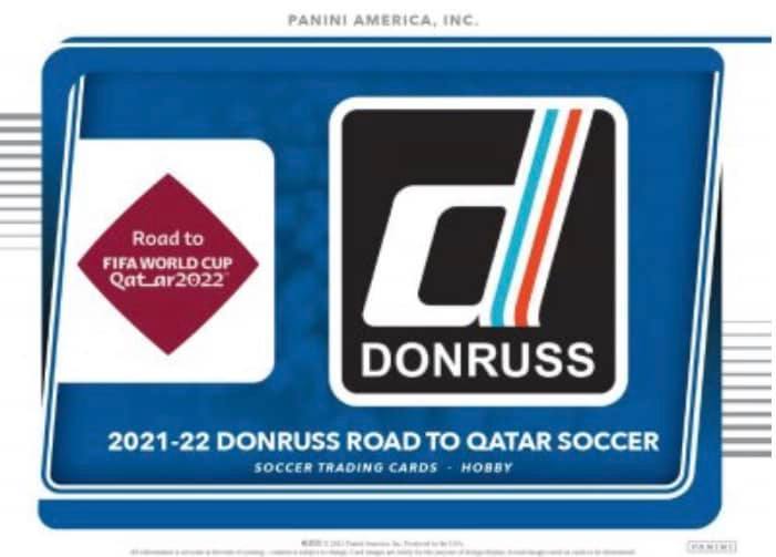 2021-22 Donruss Soccer Road to Qatar