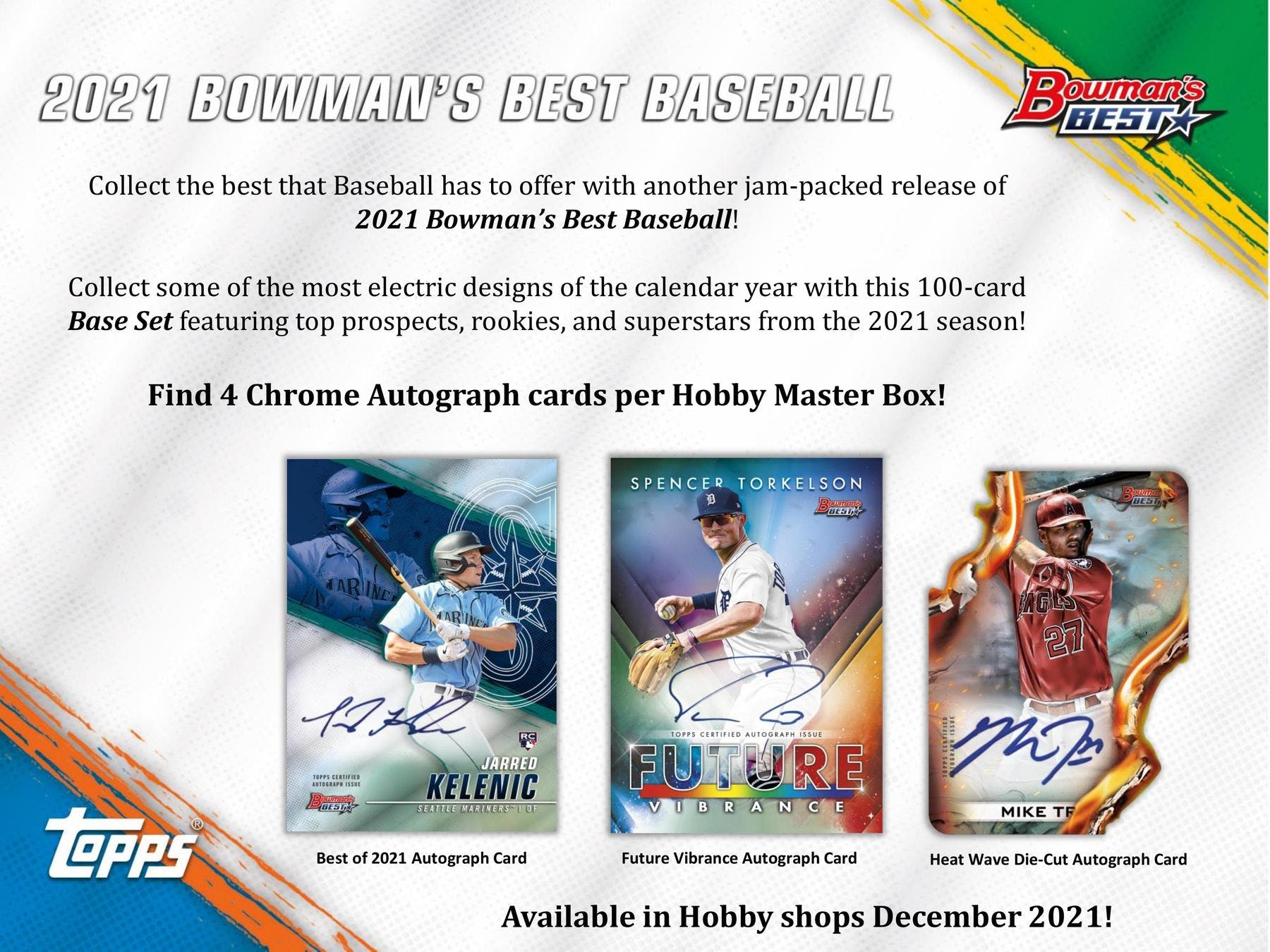 2021 Bowman's Best Baseball