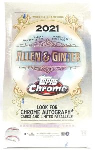 2021 Topps Allen & Ginter Chrome Baseball 2021 Topps Allen & Ginter Chrome Baseball