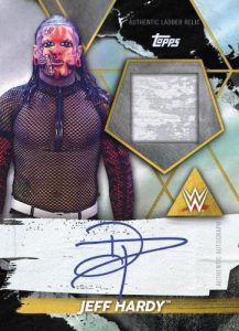 Auto Ladder Relic Jeff Hardy MOCK UP
