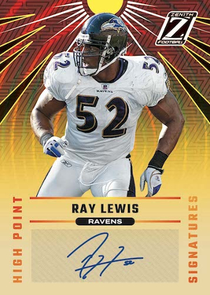 High Point Signatures Ray Lewis MOCK UP