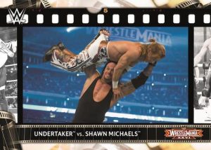 Match Film Strips Relic Undertaker, Shawn Michaels MOCK UP