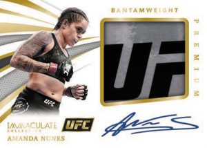 Premium Memorabilia Auto Amanda Nunes MOCK UP Premium Memorabilia Auto Amanda Nunes MOCK UP