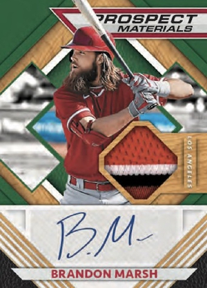 Prospect Materials Signatures Brandon Marsh MOCK UP