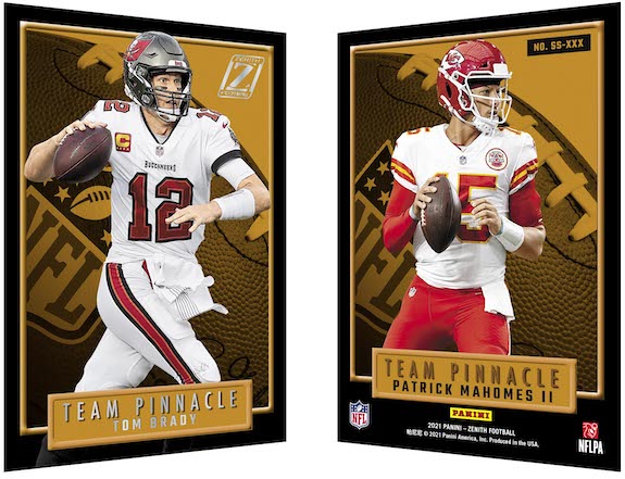 Team Pinnacle Tom Brady, Patrick Mahomes MOCK UP