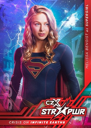 CZX STR PWR Red Melissa Benoist as Supergirl MOCK UP CZX STR PWR Red Melissa Benoist as Supergirl MOCK UP