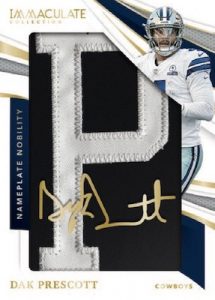 Nameplate Nobility Signatures Dak Prescott MOCK UP Nameplate Nobility Signatures Dak Prescott MOCK UP