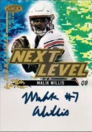 Next Level Signatures Malik Willis MOCK UP Next Level Signatures Malik Willis MOCK UP