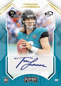 Rookie Auto Variations 4th Down Trevor Lawrence MOCK UP