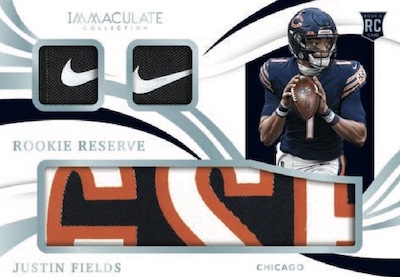 Rookie Reserve Justin Fields MOCK UP Rookie Reserve Justin Fields MOCK UP