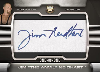 Tribute Cut Signature Jim The Anvil Neidhart MOCK UP