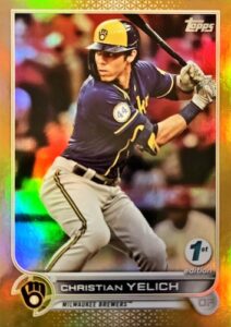 Base Gold Christian Yelich MOCK UP Base Gold Christian Yelich MOCK UP
