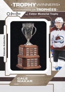 Manufactured Patches Trophy Winners Calder Cale Makar MOCK UP