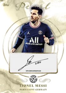 Pearl Auto Lionel Messi MOCK UP