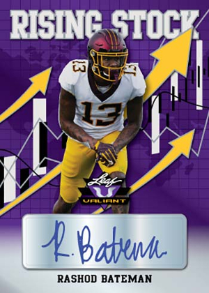 Rising Stock Auto Purple Rashod Bateman MOCK UP