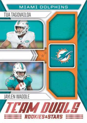 Team Duals Relics Tua Tagovailoa, Jaylen Waddle MOCK UP Team Duals Relics Tua Tagovailoa, Jaylen Waddle MOCK UP