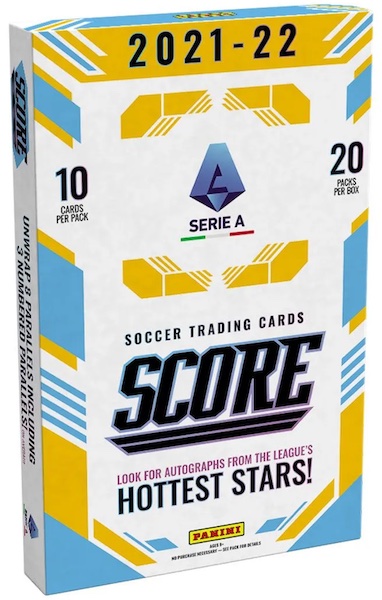 2021-22 Score Serie A Soccer